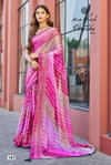 Venika By Kashvi Chiffon Brasso Foil Occasion Wear Sarees Suppliers In India
